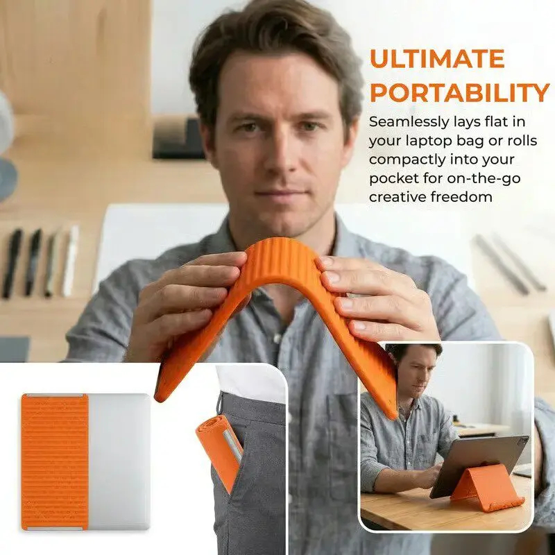 Accessories Laptop - Silicone Foldable Phone Stand Tablets Laptops