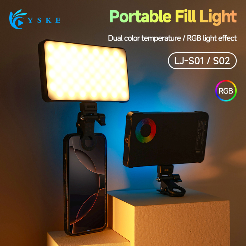 Laptop Accessories Rgb - RGB LED Video Light Fill Straight