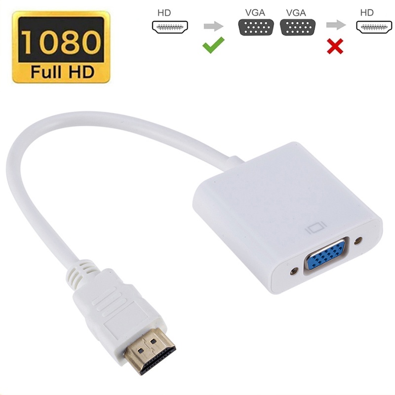Hdmi Vga Adapter - 1080P HDMI-compatible To VGA Adapter HDTV