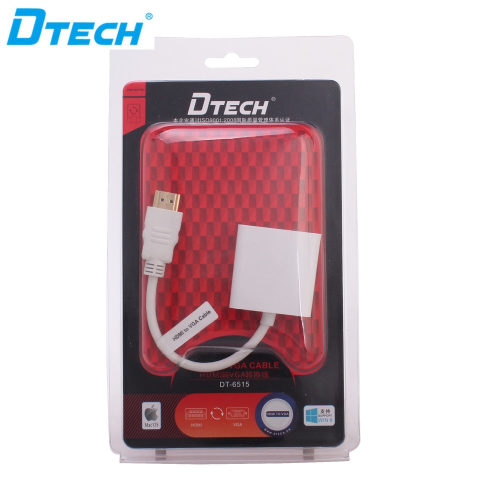 Hdmi Vga Adapter - 3PCS DTECH Factory Direct Sale HDCP1.3
