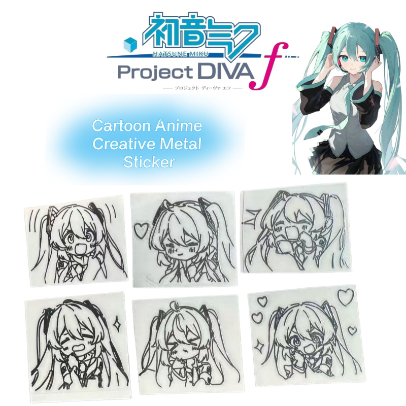 Hatsune Miku cartoon anime cha - Accessories Laptop ulasan dan harga