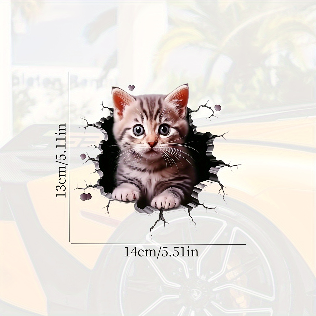 Polyvinyl Chloride Cat Pattern - Laptop Accessories Cute ulasan dan harga