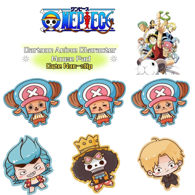 One Piece cartoon anime charac - Laptop Accessories Cute ulasan dan harga