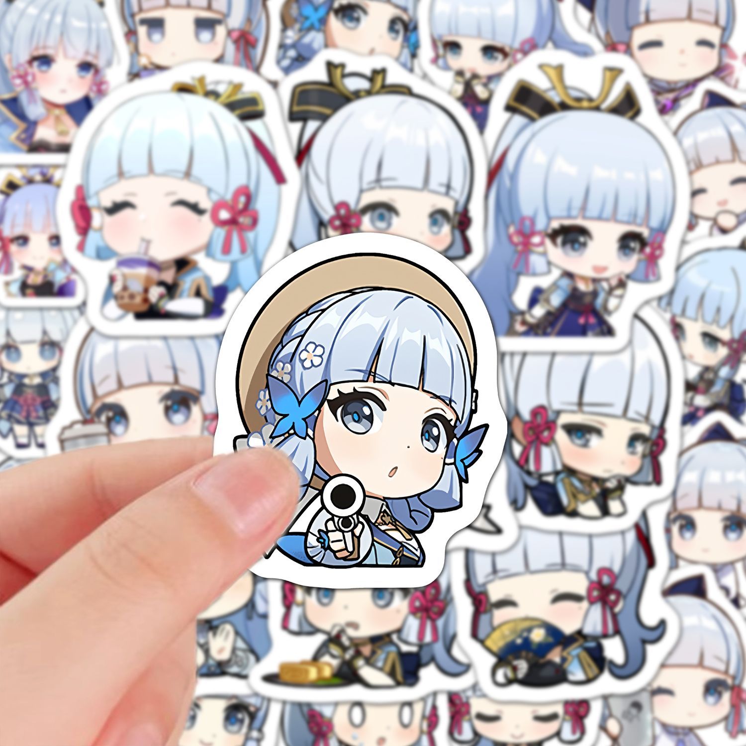 Kamisato Ayaka 60Pcs Genshin I - Accessories Laptop ulasan dan harga