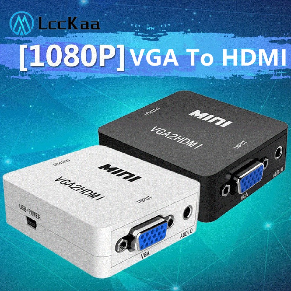 VGA to HDMI Converter Adapter  - Hdmi Vga Adapter ulasan dan harga