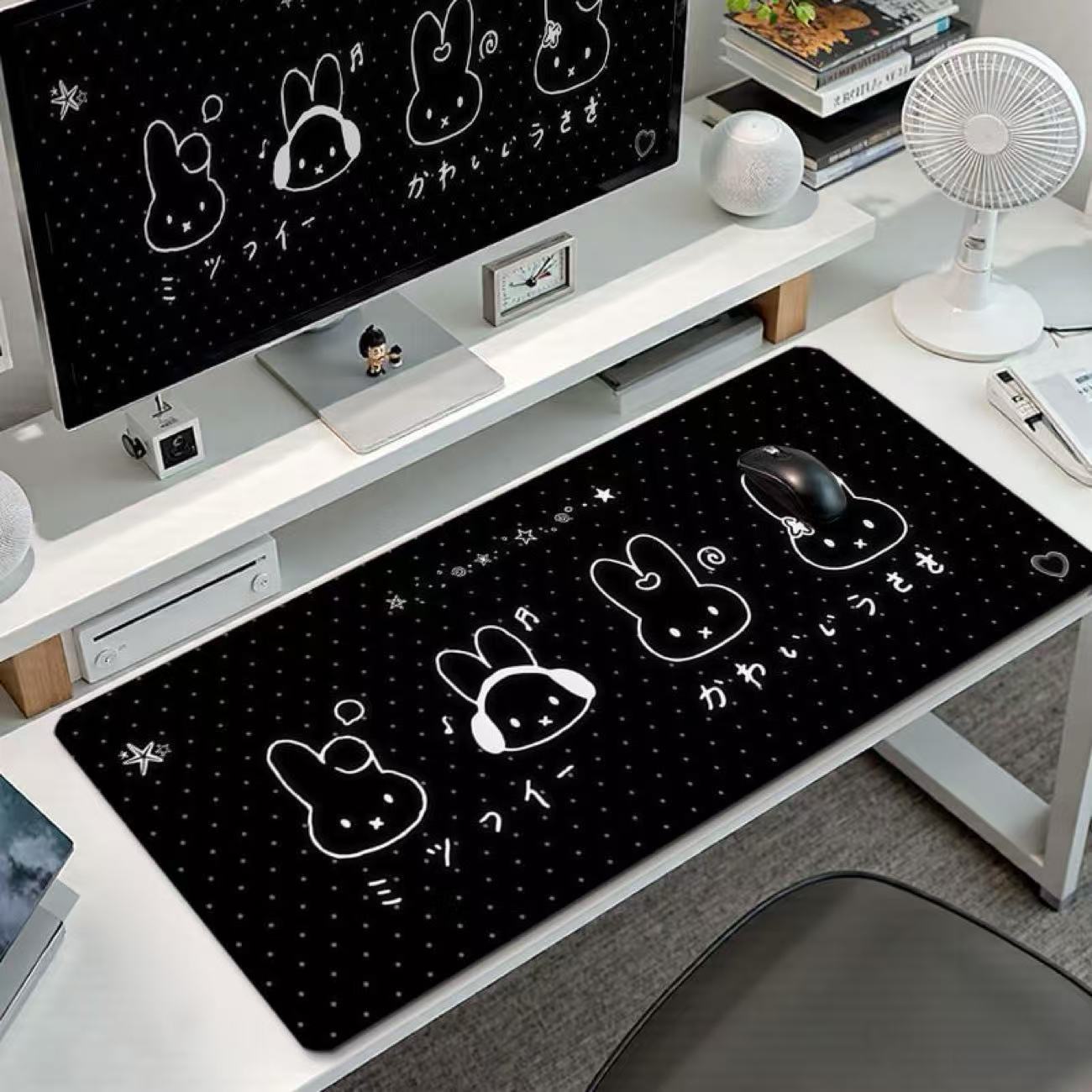 Cute Miffy Rabbit Large Mouse  - Laptop Accessories Cute ulasan dan harga