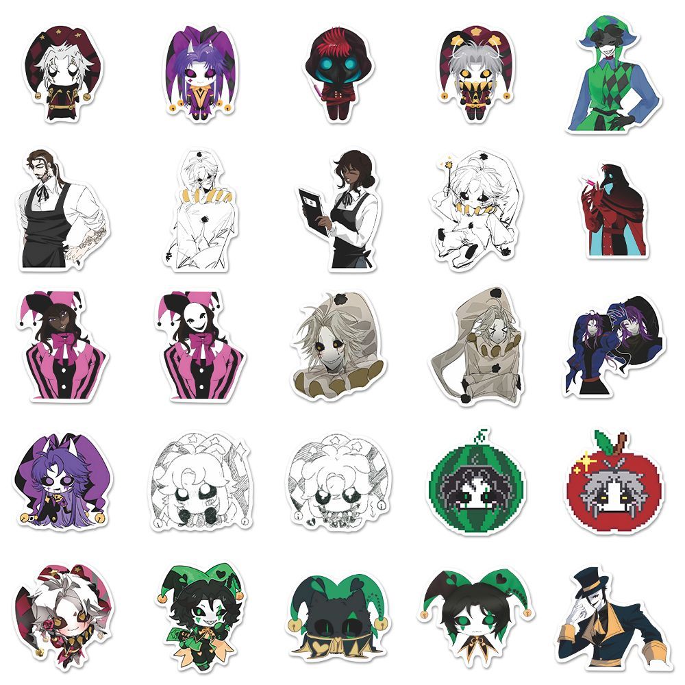 73PCS The Freak Circus Pierrot - Accessories Laptop ulasan dan harga