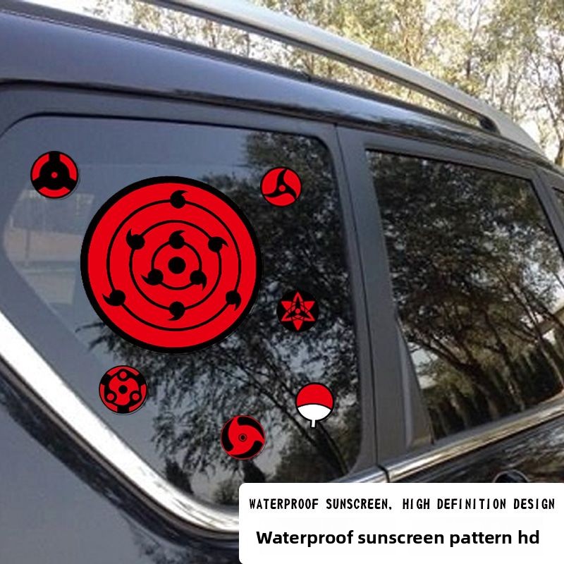 Sharingan Eye Die-cut Sticker  - Laptop Accessories Price ulasan dan harga