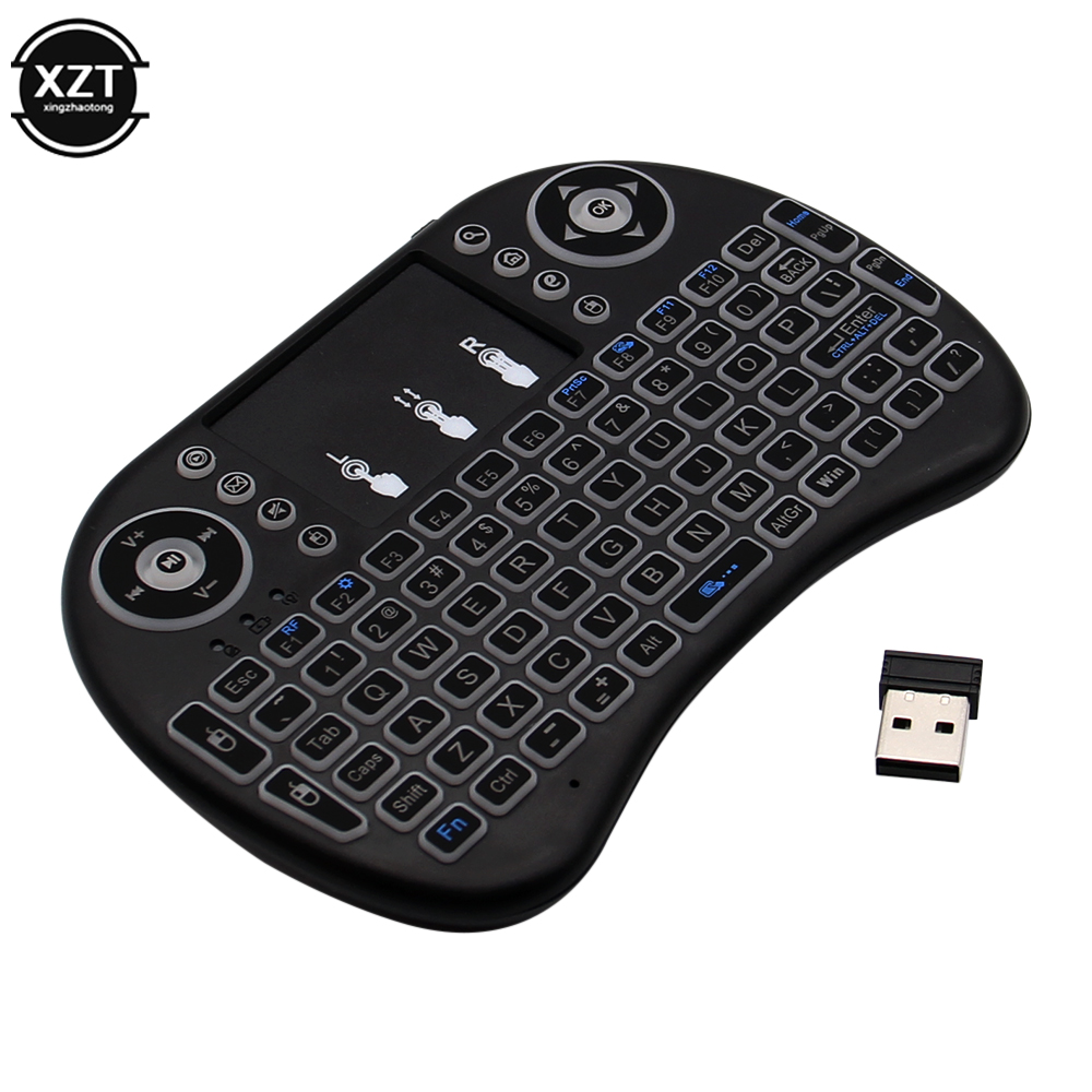 Backlit English Russian French - Mini Wireless Mouse ulasan dan harga
