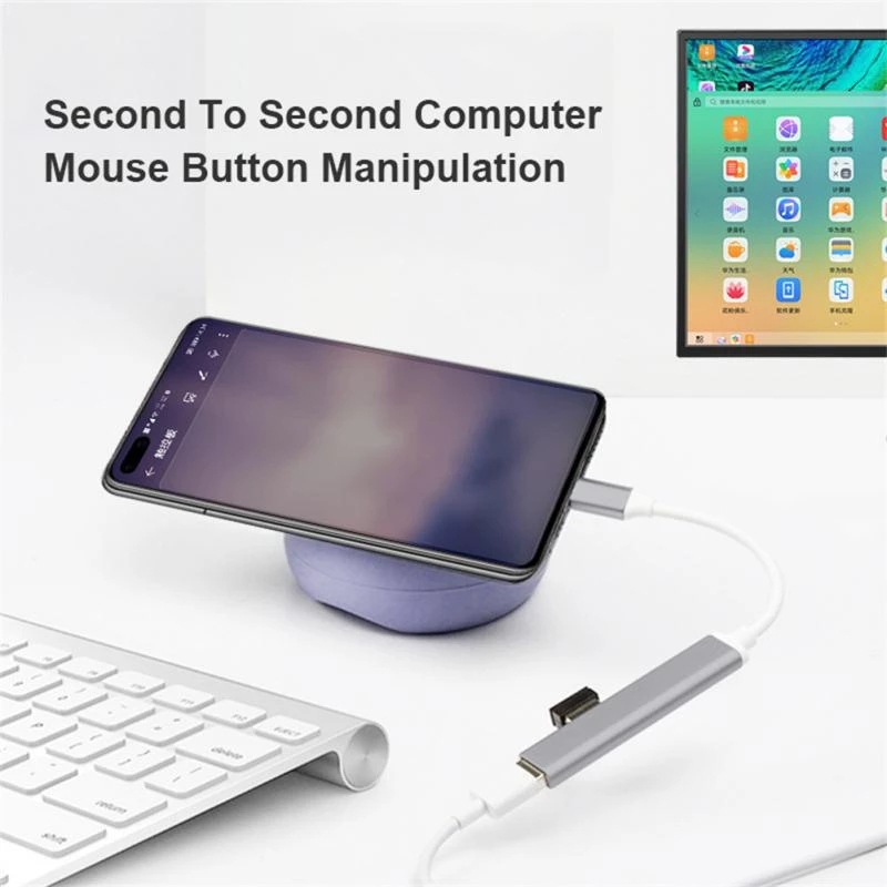 4-In-1 Type-C Extender Hub 4 P - Laptop Accessories Price ulasan dan harga