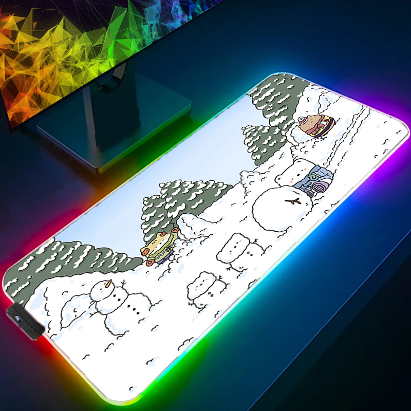RGB LED Mouse Pad Laptop Non-s - Laptop Accessories Rgb ulasan dan harga