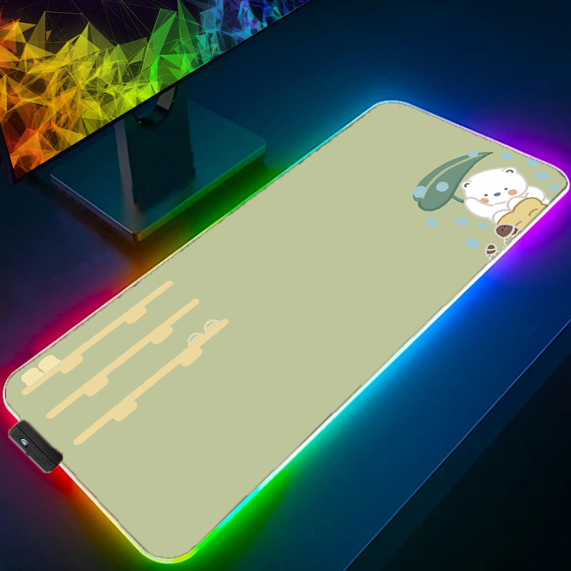 RGB LED Mouse Pad Laptop Non-s - Laptop Accessories Rgb ulasan dan harga