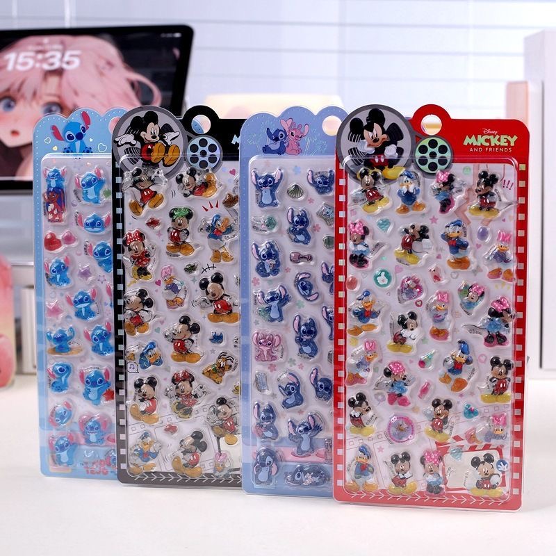 3D Relief Stickers Cute Cartoo - Laptop Accessories Cute ulasan dan harga