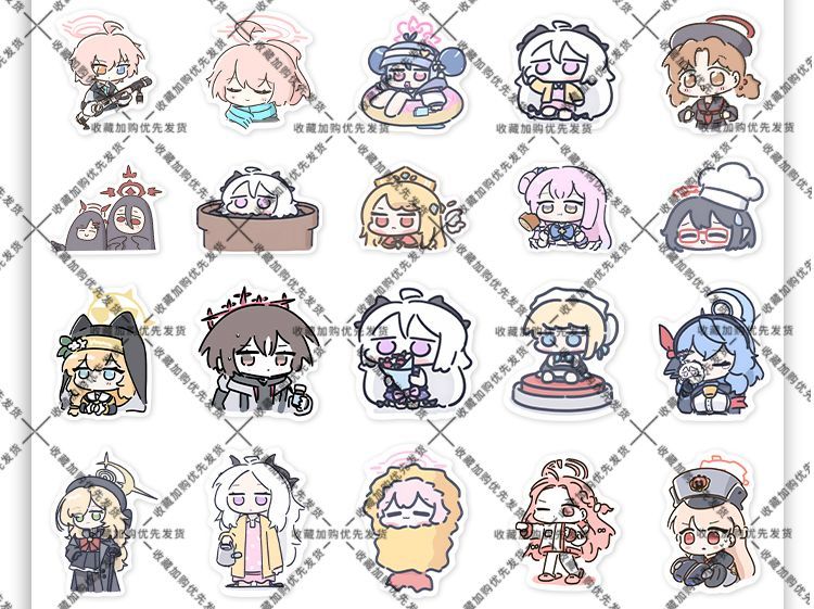 80PCS Anime Blue Archive Soras - Accessories Laptop ulasan dan harga