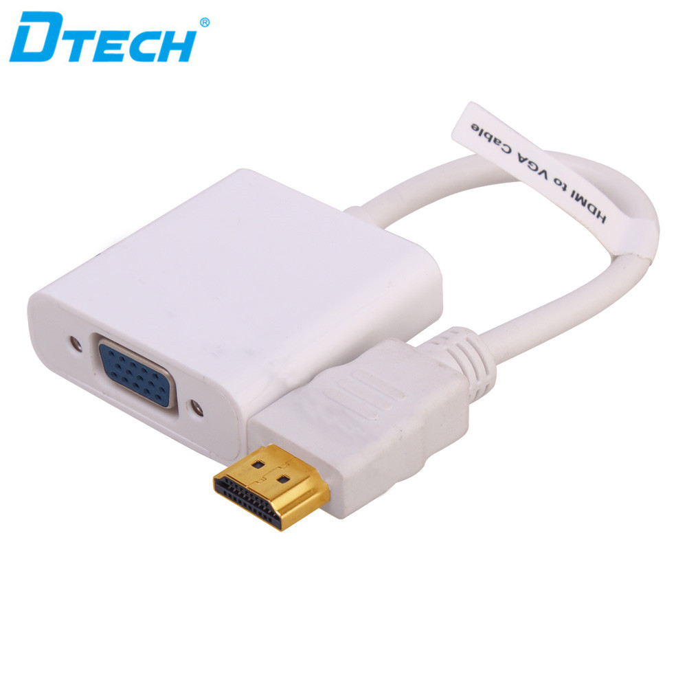 3PCS DTECH Factory Direct Sale - Hdmi Vga Adapter ulasan dan harga