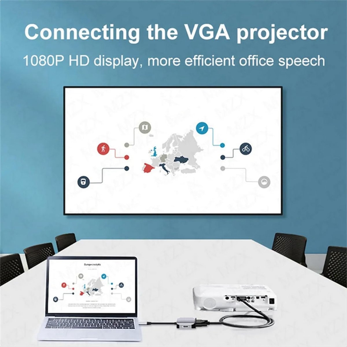 *A14E USB C Docking Station, 2 - Hdmi Vga Adapter ulasan dan harga