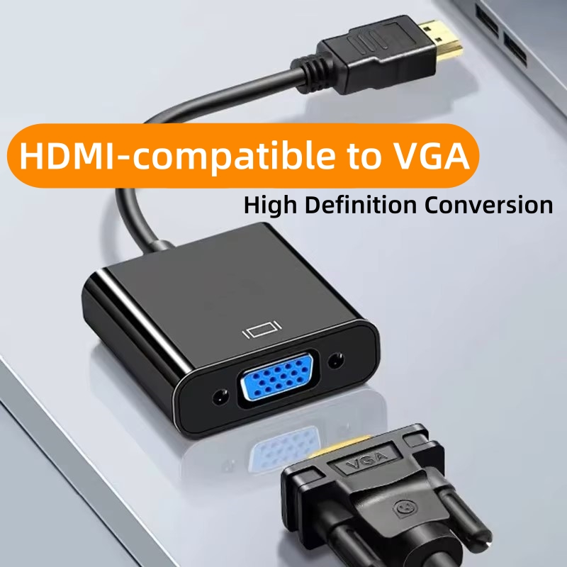 1080P HDMI-compatible to VGA A - Hdmi Vga Adapter ulasan dan harga