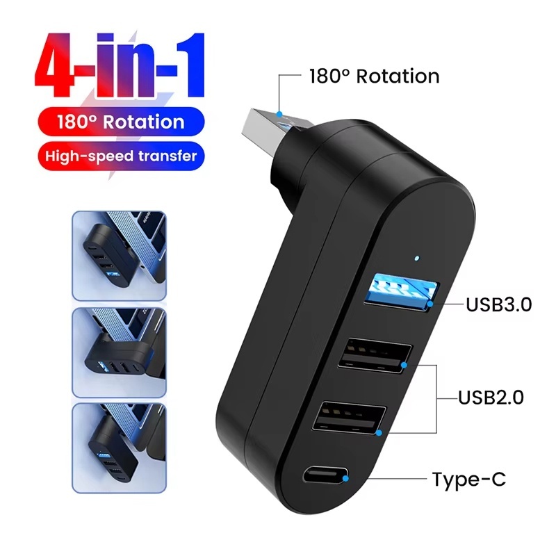 USB Hub 3.0 Mini Splitter Box  - Laptop Accessories Price ulasan dan harga